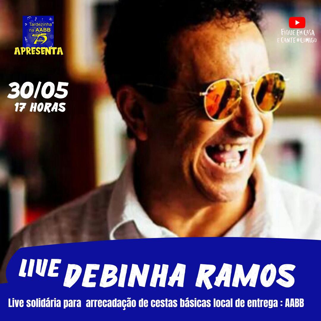 Sambista potiguar Debinha Ramos promove live solidária neste sábado