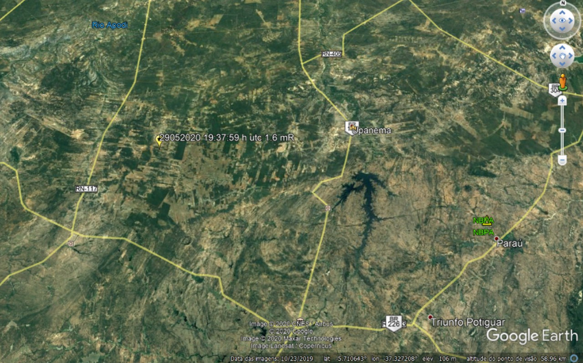 Cidade do RN registra novo terremoto nesta sexta; segundo em um mês