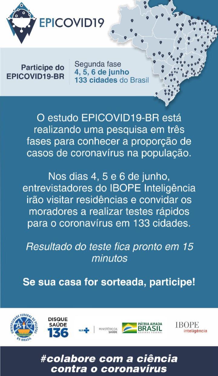 Pesquisadores estarão no RN para estudo sobre a covid-19