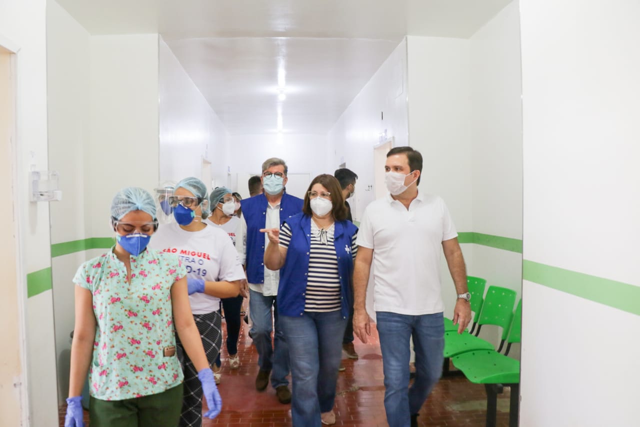 Deputado Galeno participa de inauguração de Hospital de Campanha de São Miguel