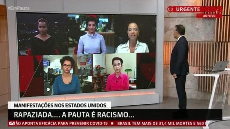VÍDEO: GloboNews pede desculpas e escala jornalistas negros para debater racismo