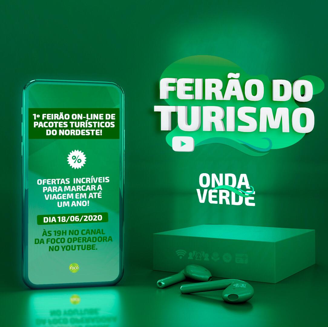 Foco Operadora lança 1º Feirão on line de Pacotes Turísticos do Nordeste