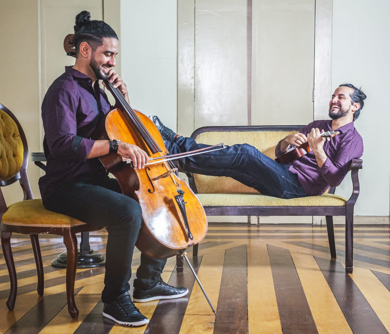 Duo Rock Cello & Piano faz live no Dia dos Namorados