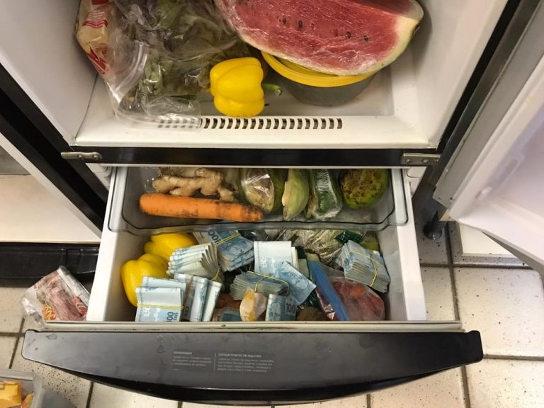 PF encontra R$ 100 mil escondidos em geladeira durante operação