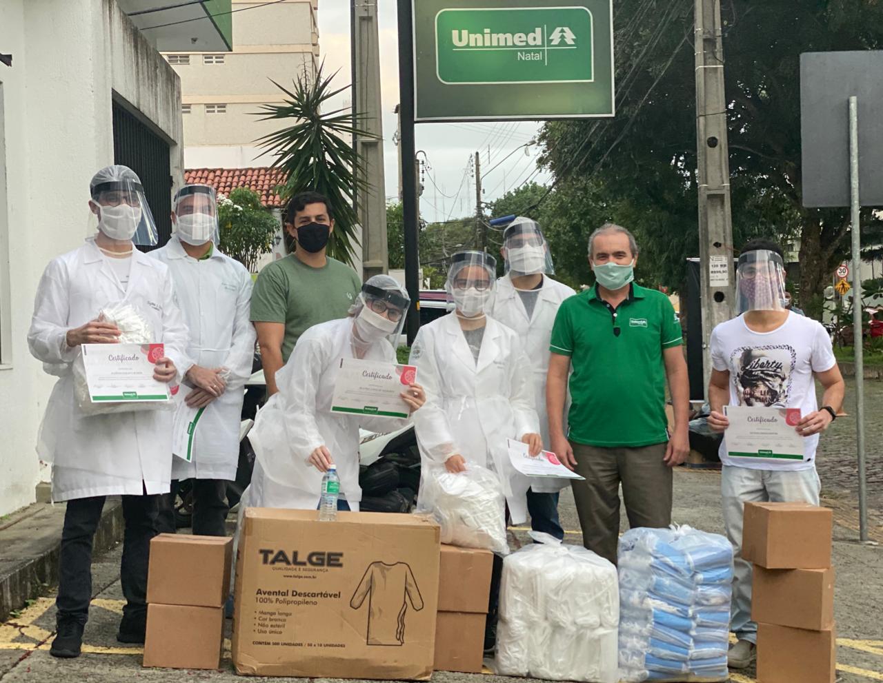 Unimed Natal firma parceria com alunos de Medicina da UFRN