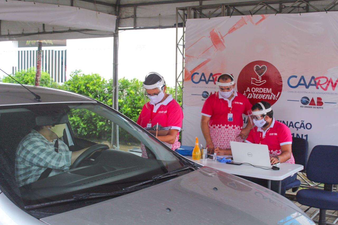 CAARN realiza maior campanha de vacinação contra a H1N1 na história da Advocacia