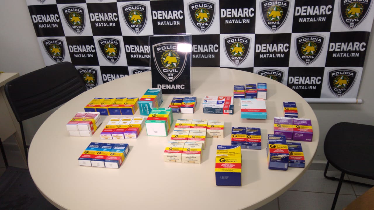 Preso vendendo medicamentos sem autorização em Natal tinha até delivery
