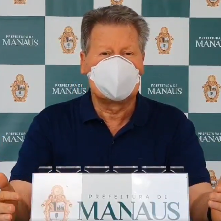 Prefeito de Manaus é internado com covid-19