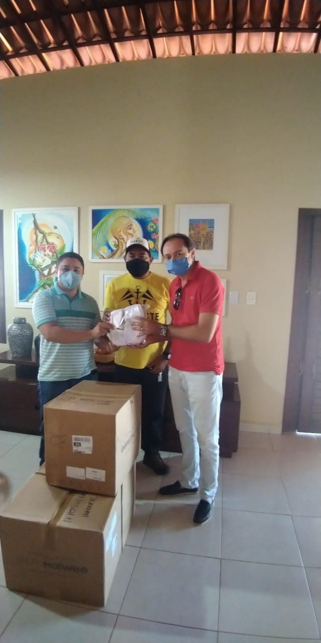 João Maia agradece Fundação Itaú pela distribuição de 200 mil máscaras para RN