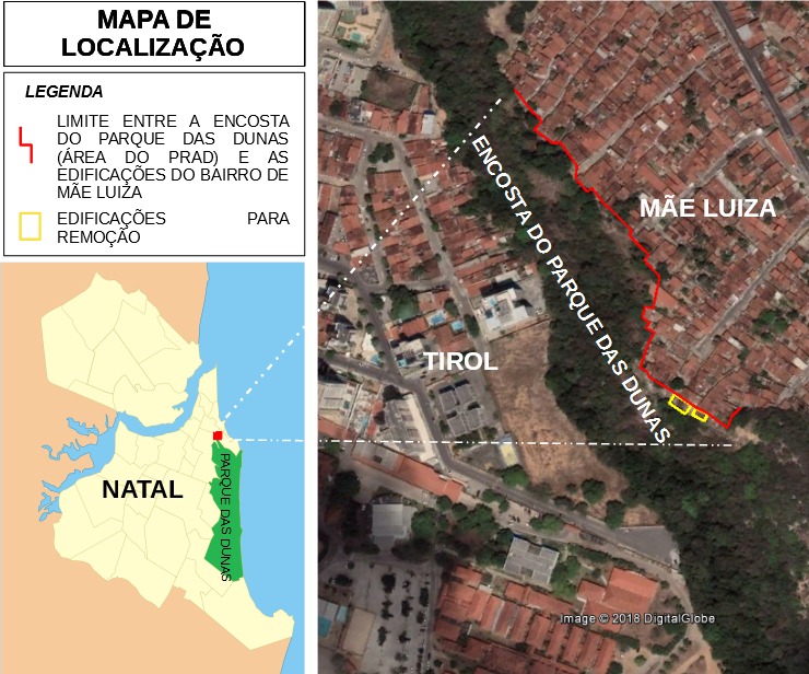 Justiça determina que Idema remova imóveis irregulares no Parque das Dunas