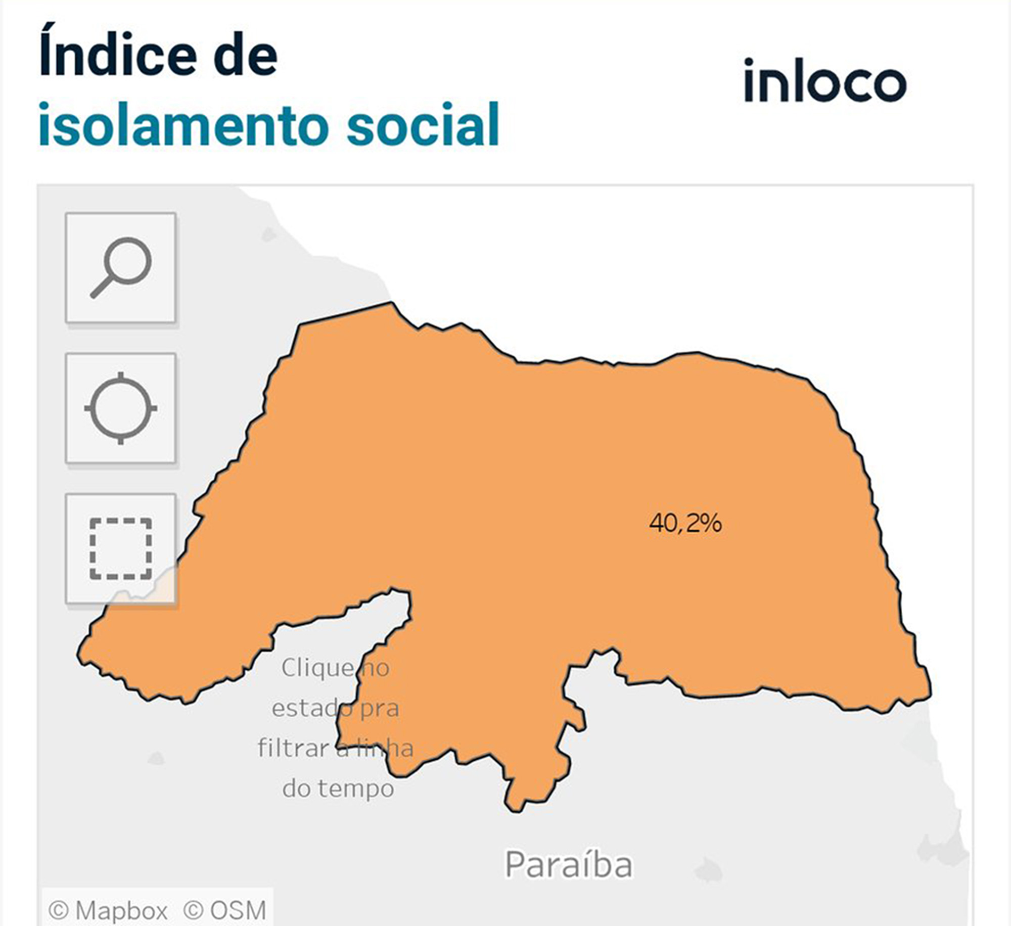 Isolamento social no RN se mantém próximo a 40% mesmo com retomada da economia