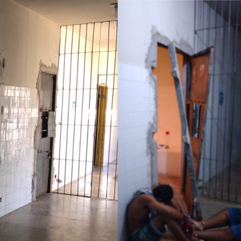 Presos com Covid-19 atacam policiais com foice em tentativa de fuga no Piauí