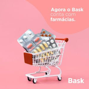 Aplicativo Bask acrescenta farmácia em suas opções de lojas