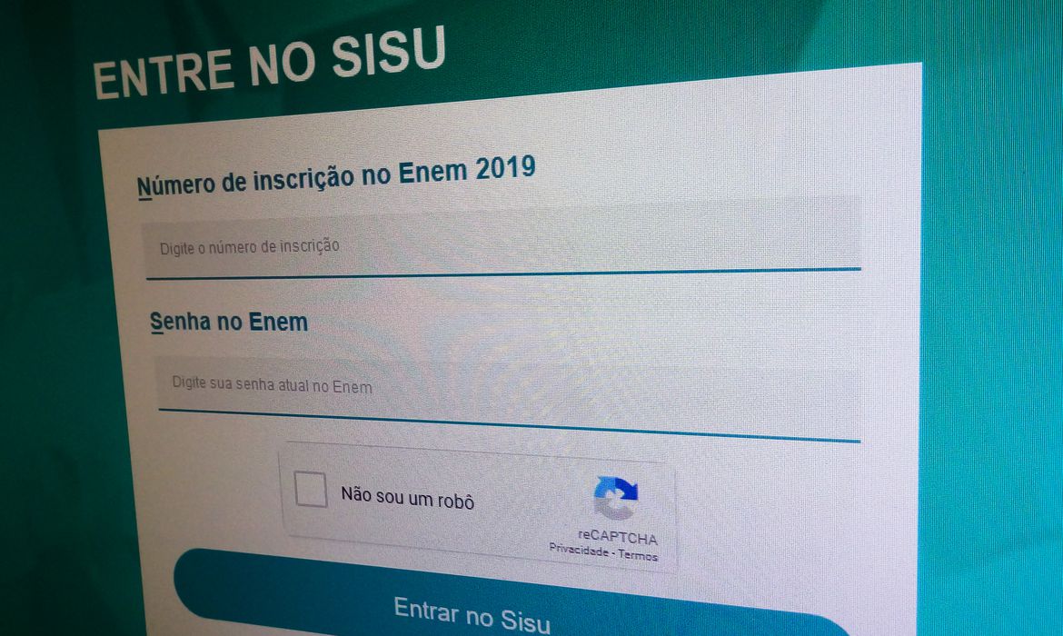 Começam hoje inscrições para Sisu; serão ofertadas vagas a distância
