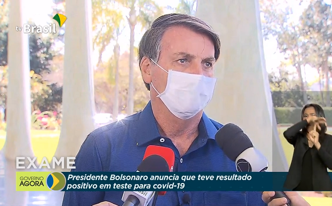 Covid: Bolsonaro exclui Globo de coletiva e JN não mostra imagens do presidente