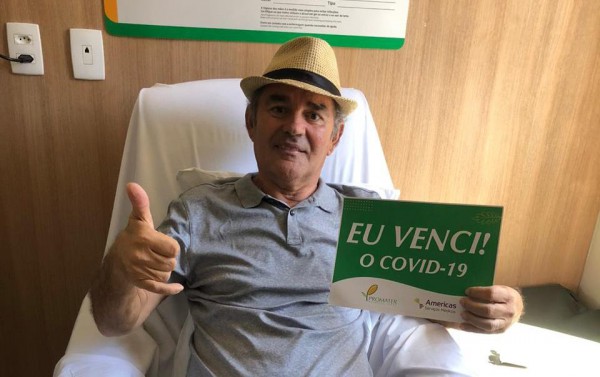 Empresário dono da Ster Bom vence a Covid-19 e recebe alta hospitalar