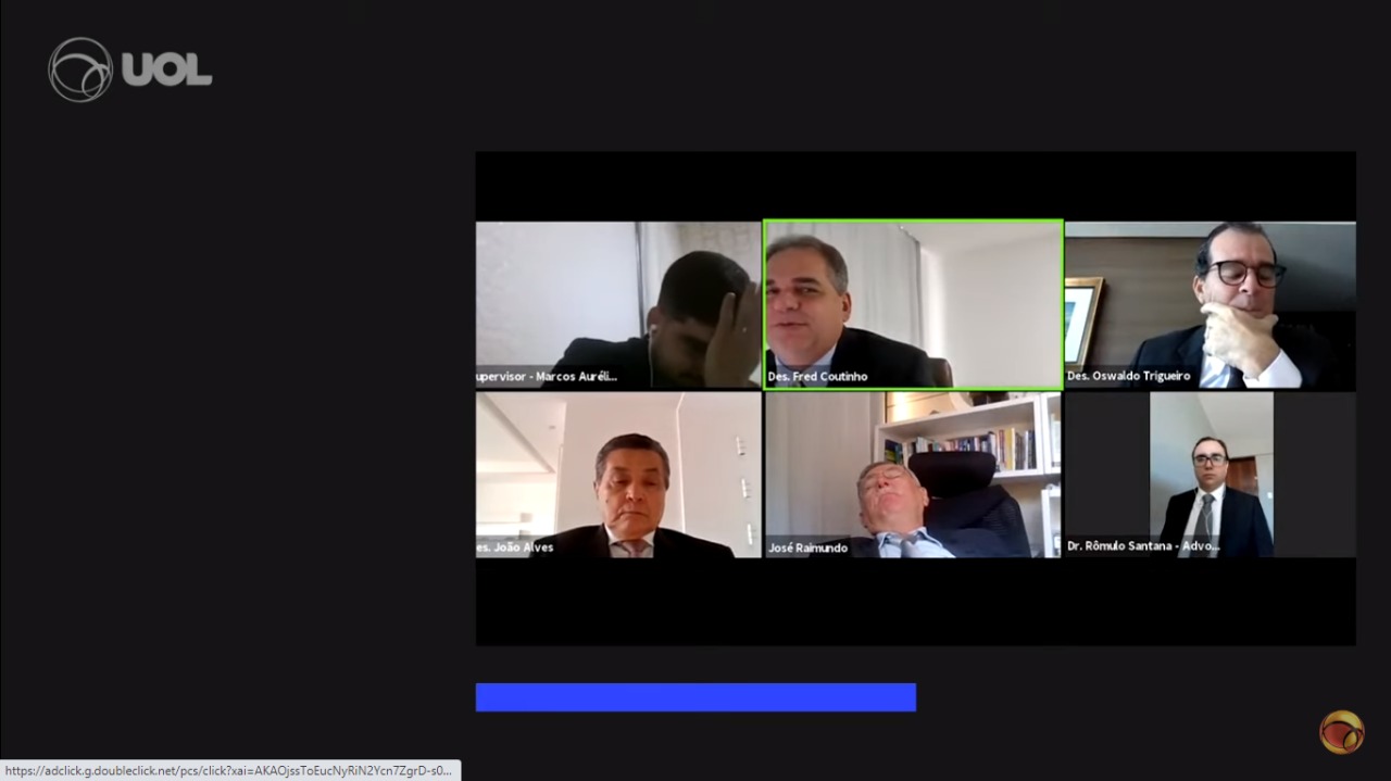VÍDEO: Procurador dorme em sessão virtual e colegas não contêm riso na PB