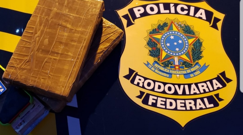 PRF prende casal com 2,3 kg de cocaína em cidade do RN