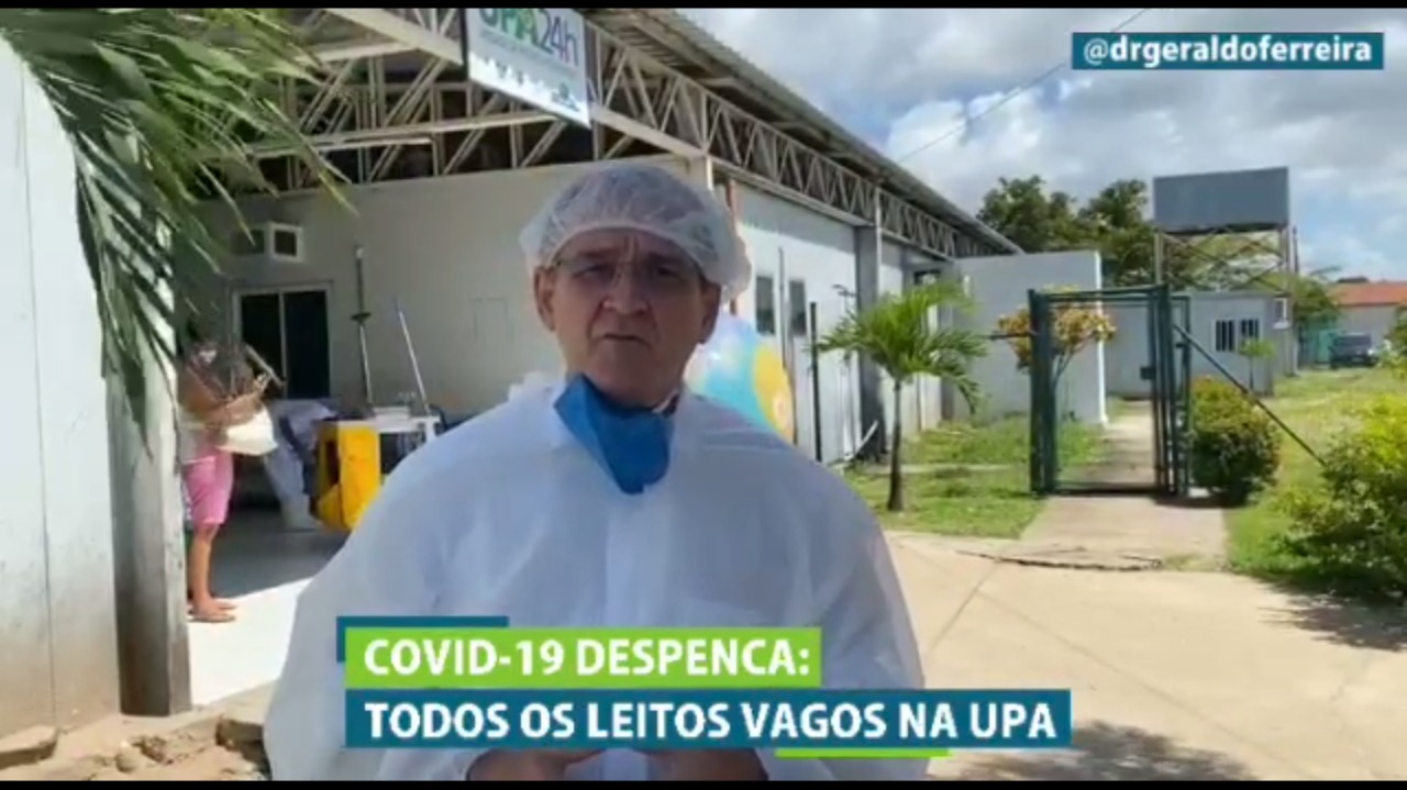 VÍDEO: Leitos para pacientes de Covid-19 estão todos vazios em UPA de Natal