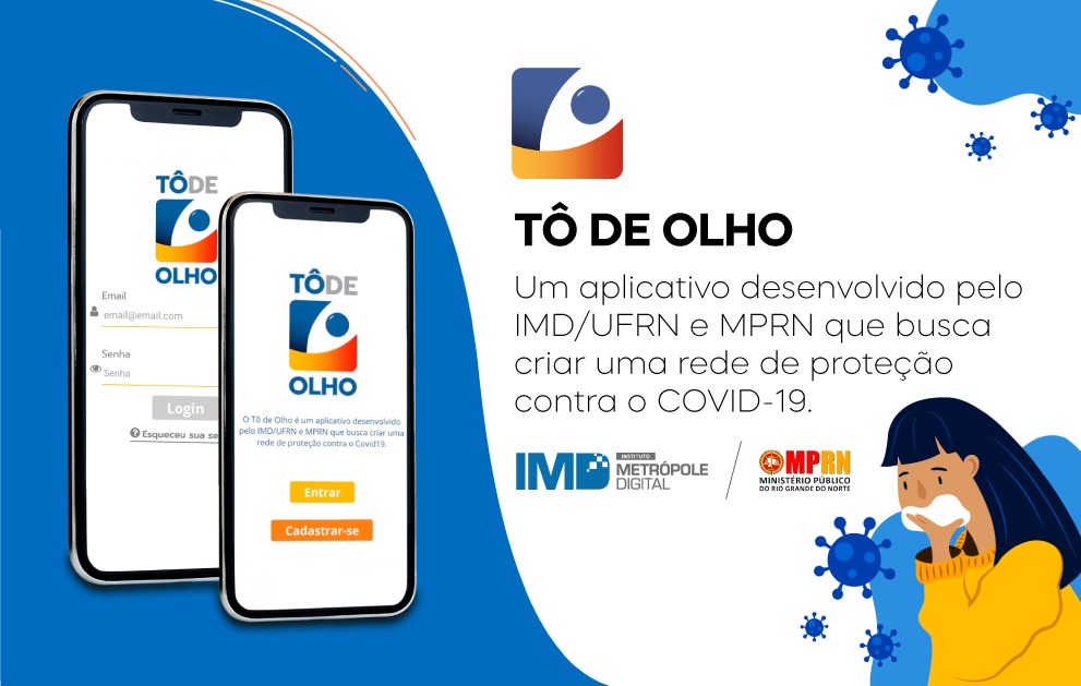 Aplicativo Tô de Olho facilitará testagens de Covid-19 em Parnamirim