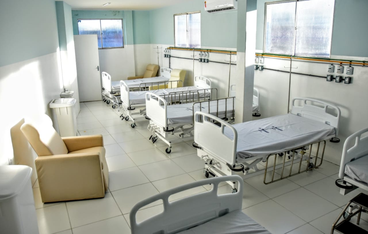 Hospital recebe 31 leitos e vira referência para casos não Covid em Natal
