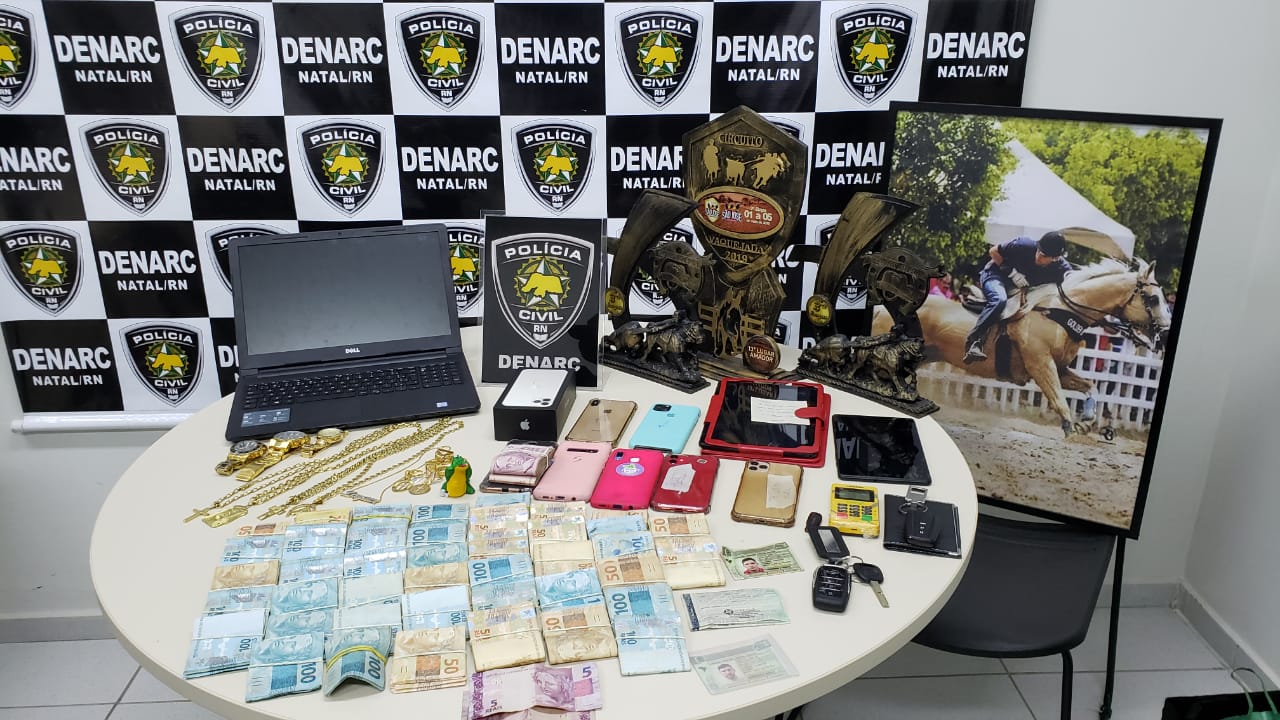 Operação “Alligator” prende oito suspeitos e recupera R$ 2 milhões em bens no RN