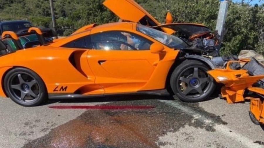 McLaren Senna de R$ 8,3 milhões e só 20 unidades é destruída por ex-piloto de F1