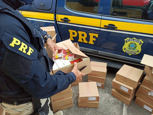 PRF apreende na BA 30 mil comprimidos de Ivermectina que seguiam para Natal