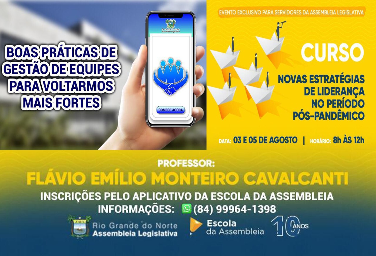 Escola da Assembleia oferece capacitação em Novas Estratégias de Liderança
