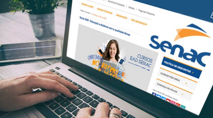 Senac RN abre quase 2 mil vagas em cursos gratuitos a distância