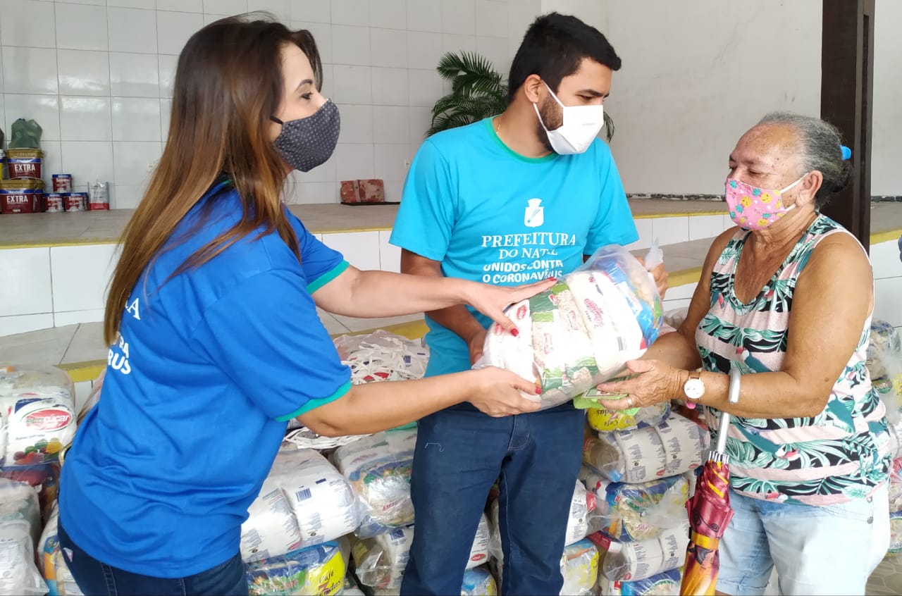 Prefeitura de Natal distribuiu 85 mil cestas básicas durante a pandemia