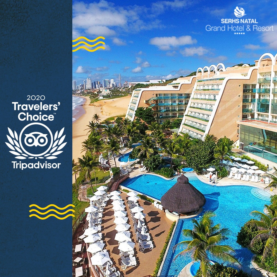 SERHS Natal recebe o certificado  Traveller´s  Choice 2020