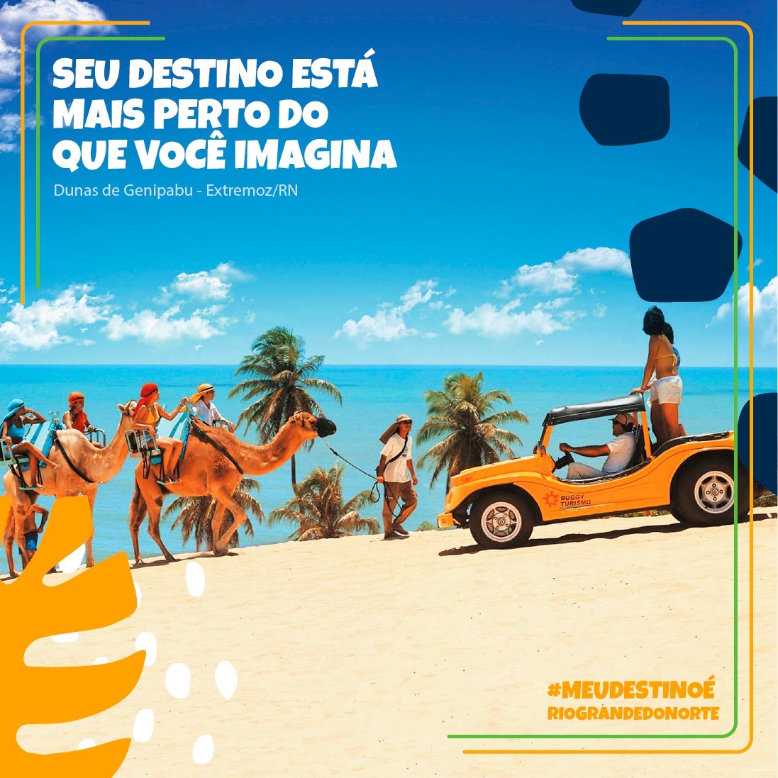 Campanha “MEU DESTINO É BRASIL/RIO GRANDE DO NORTE” movimenta setor turístico