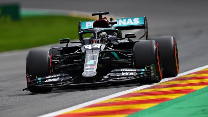 Hamilton vai largar na frente no GP da Bélgica