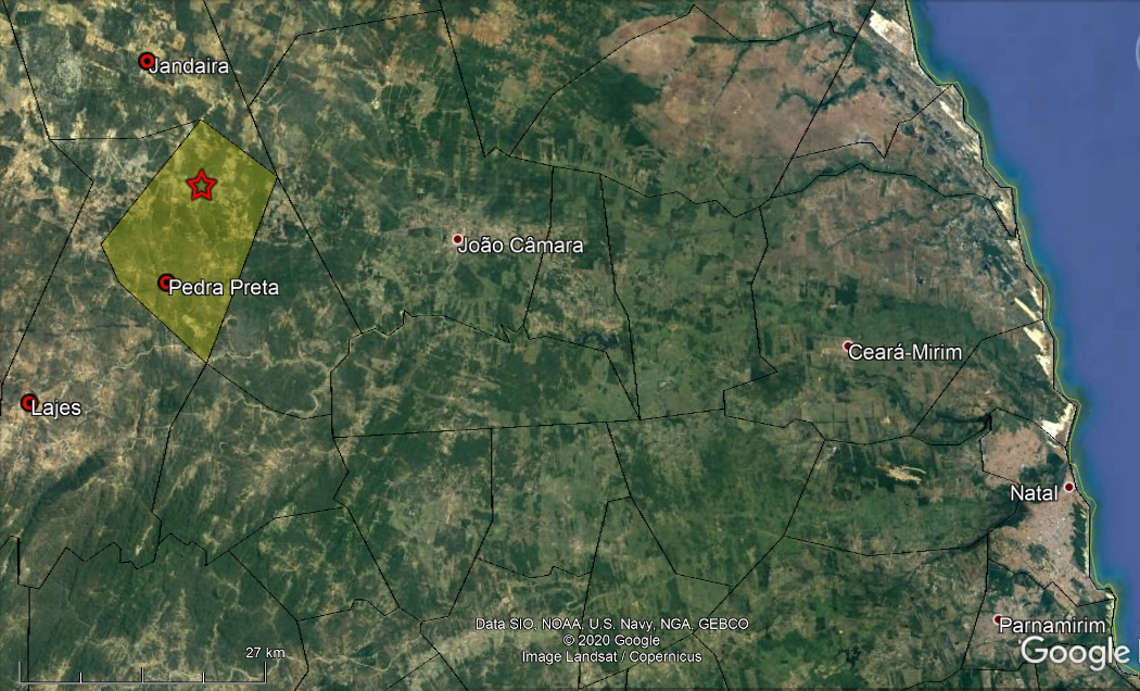 Terremoto de magnitude 2.4 é registrado em cidade no interior do RN