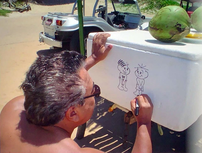 Maurício de Souza relembra dia que desenhou Mônica e Cebolinha em isopor no RN