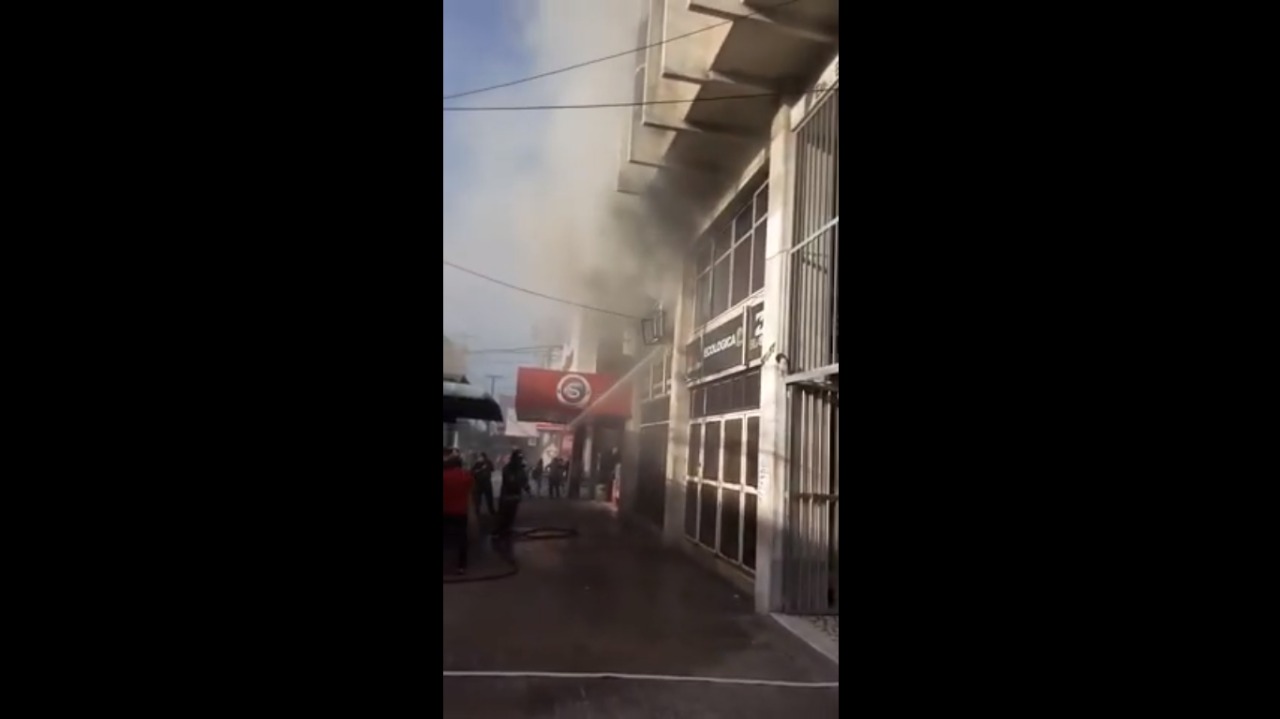 VÍDEO: Incêndio é registrado no edifício Barão do Rio Branco em Natal