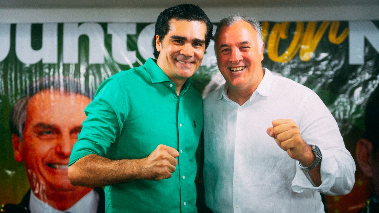 Coronel Hélio e Getúlio Batista formam chapa bolsonarista em Natal