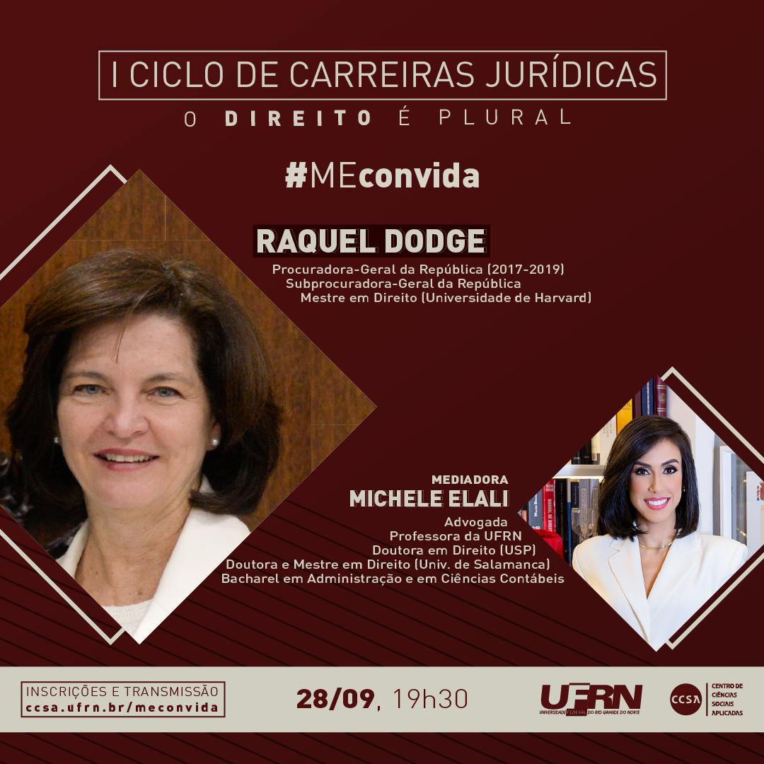Raquel Dogde fala sobre carreira jurídica em projeto da UFRN