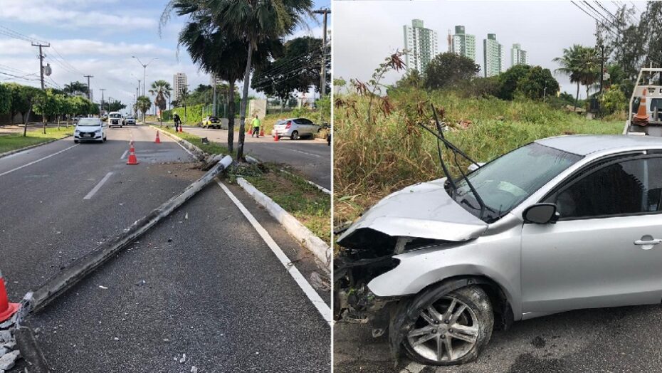 Jogador do ABC sofre acidente de carro na Rota do Sol