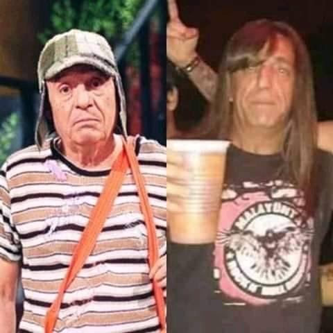 "Chaves metaleiro" é encontrado e vira meme; veja a semelhança