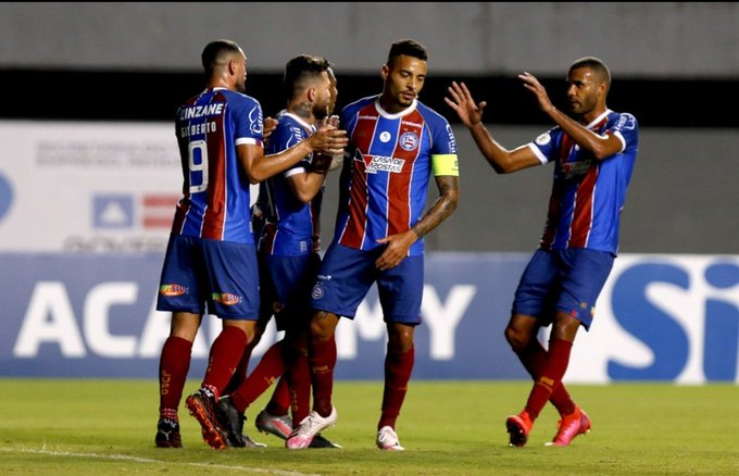 Bahia vence o Vasco e se afasta da zona do rebaixamento