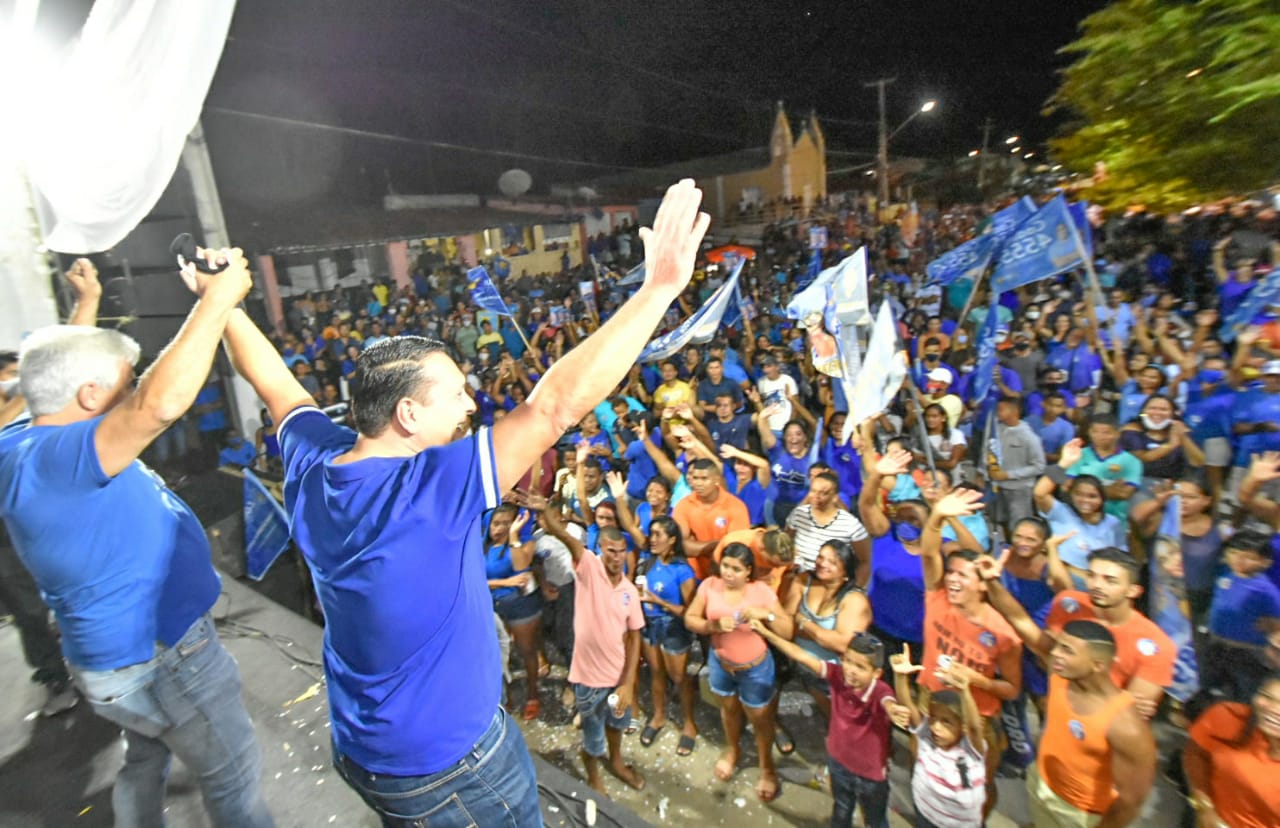 Na Grande Natal, Ezequiel participa das campanhas de Extremoz e Maxaranguape