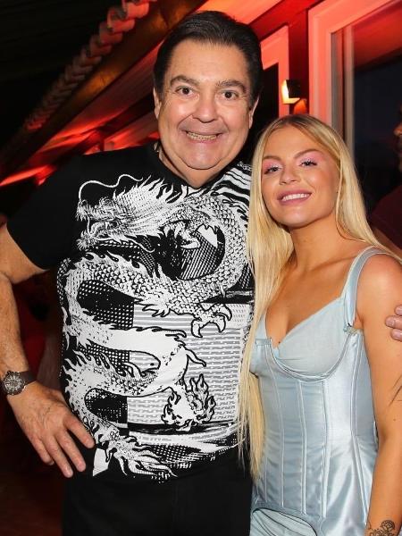 Faustão chama Luísa Sonza de 'Luísa Sonsa' ao vivo