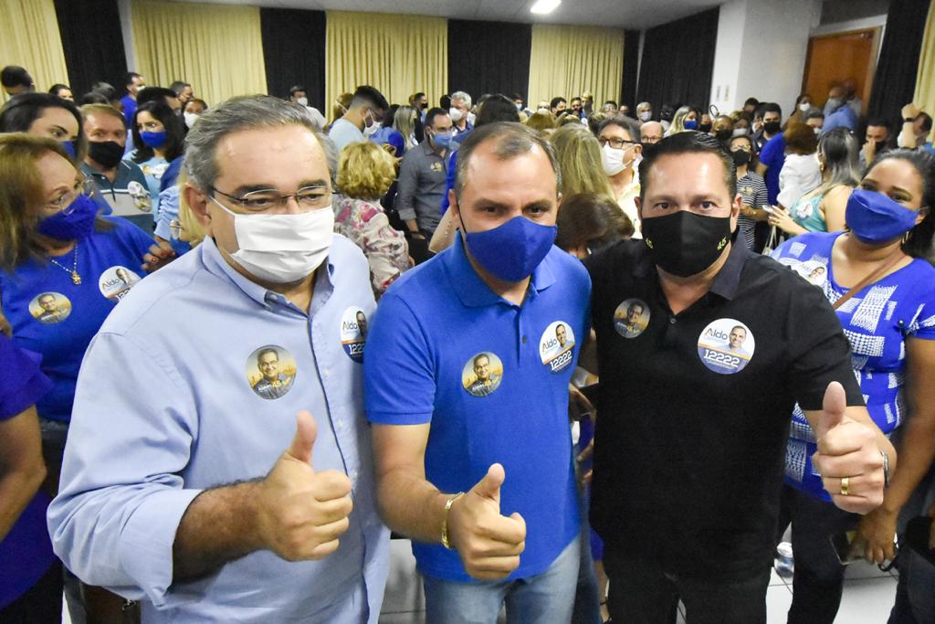 Álvaro Dias: 'Aldo tem capacidade, competência, compromisso e vai ajudar Natal'