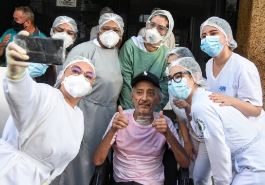 Covid-19: Em 6 meses, hospitais municipais registram mais de 800 altas