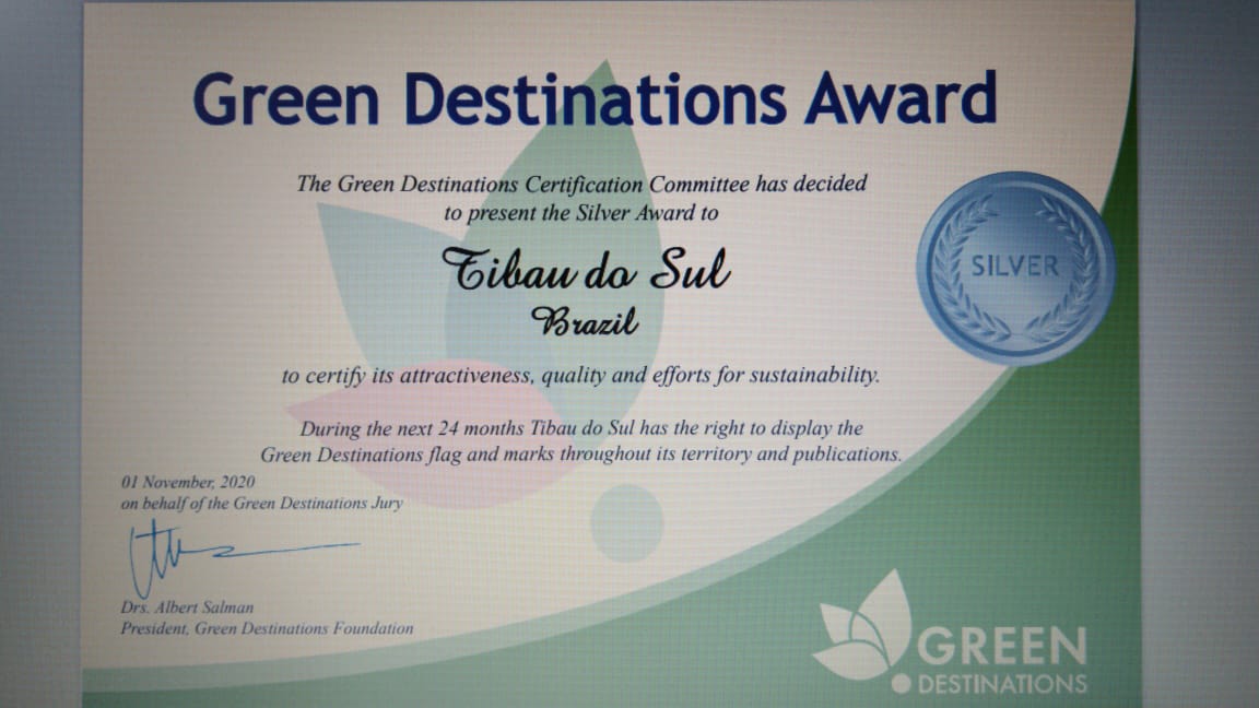 GREEN DESTINATIONS: TIBAU DO SUL RECEBE CERTIFICAÇÃO INTERNACIONAL INÉDITA