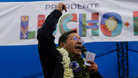 Luis Arce assume neste domingo a Presidência da Bolívia
