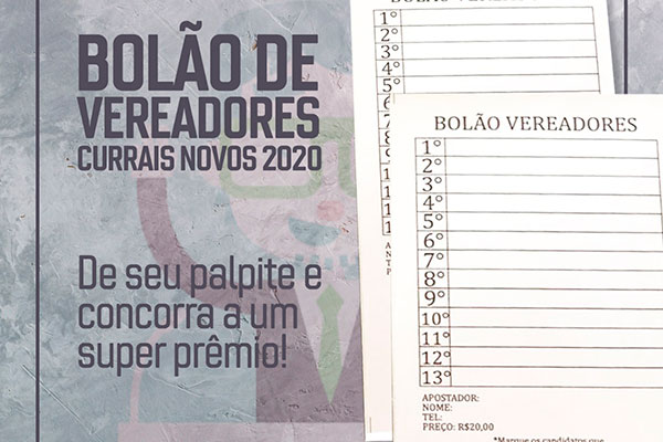 Bolão no interior no RN sobre eleição de vereadores pode pagar até R$ 16 mil