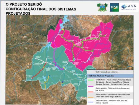 Ministério vai iniciar obras em barragem e abrir licitação do Projeto Seridó